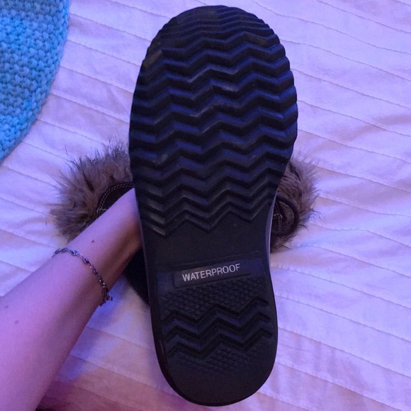 Sorel Joan Of Arctic Tan Waterproof Snow Boots - Picture 5 of 6